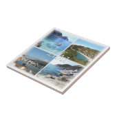 TSC024 ELBA ISLAND, Toscane, Tegeltje (Zijkant)