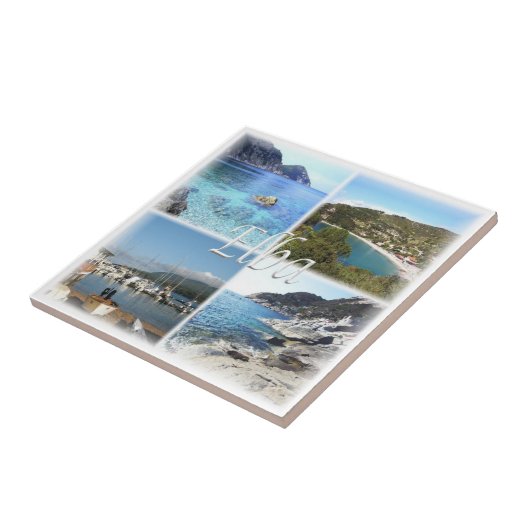 TSC024 ELBA ISLAND, Toscane, Tegeltje (Zijkant)