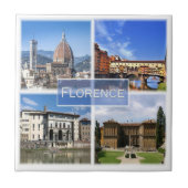 TSC031 FLORENCE, Mozaïek, Toscane, Tegeltje (Voorkant)