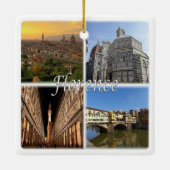 TSC033 FLORENCE, mozaïek, Toscane Keramisch Ornament (Achterkant)