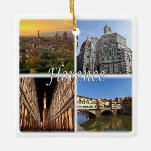 TSC033 FLORENCE, mozaïek, Toscane Keramisch Ornament (Voorkant)