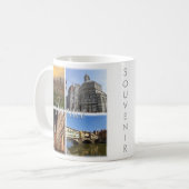 TSC033 FLORENCE, mozaïek, Toscane Koffiemok (Voorkant links)