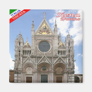 TSC049 SIENA - De kathedraal - Toscane - Fridge Magneet