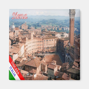 TSC055 SIENA - Piazza Del Campo - Toscane - Fridge Magneet