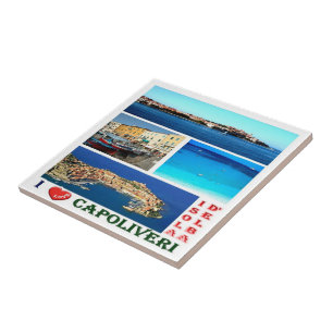 TSC066 CAPOLIVERI, ELBA, Toscane, Tegeltje