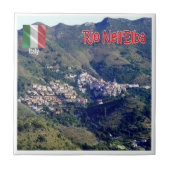 TSC070 RIO NELL'ELBA, ELBA Eiland Toscane Tegeltje (Voorkant)