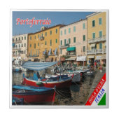 TSC074 PORTOFERRAIO ELBA, Toscane, Tegeltje (Voorkant)