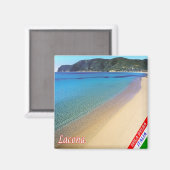 TSC075 LACONA, ELBA Eiland, Toscane, Koelkast Magneet (Voorkant / Achterkant)