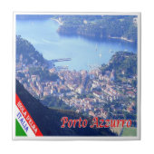 TSC078 PORTO AZZURRO ELBA Eiland, Toscane Tegeltje (Voorkant)