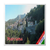 TSC080 MARCIANA, ELBA-Eiland, Toscane, Tegeltje (Voorkant)