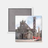 TSC092 PRATO, Toscane, Italië, Koelkast Magneet (Voorkant / Achterkant)