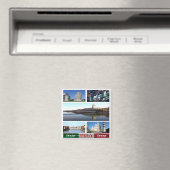 TSC095 PISA, Mozaïek, Toscane, Fridge Magneet (Insitu (Vaatwasser))