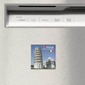 TSC096 LEIDENDE TOWER van PISA, Toscane, Fridge Magneet (Insitu (Vaatwasser))