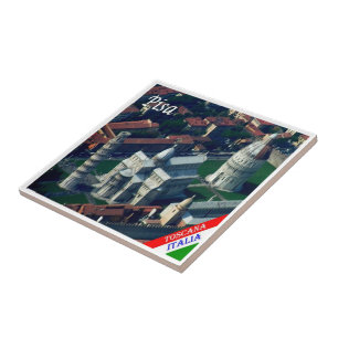 TSC102 PISA, Gebied van Wonderen, Toscane, Tegeltje