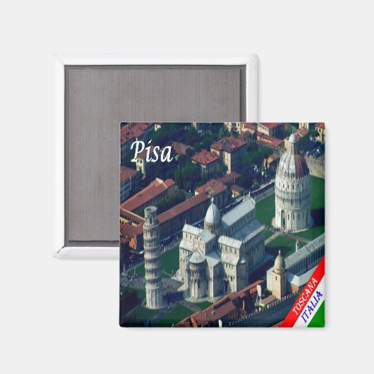 TSC102 PISA, Miracles, Toscane, Fridge Magneet (Voorkant / Achterkant)