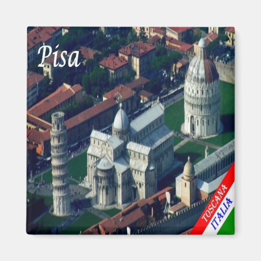 TSC102 PISA, Miracles, Toscane, Fridge Magneet (Voorkant)