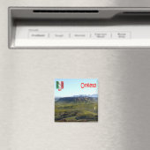 TSC104 ORVIETO, Panorama, Toscane, Fridge Magneet (Insitu (Vaatwasser))