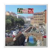 TSC114 LIVORNO, klim stenen, Toscane, Tegeltje (Voorkant)