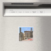 TSC135 AREZZO, Toscane, Italië, Europa, Fridge Magneet (Insitu (Vaatwasser))