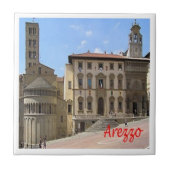 TSC135 AREZZO, Toscane, Italië, Europa Tegeltje (Voorkant)