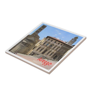 TSC135 AREZZO, Toscane, Italië, Europa Tegeltje