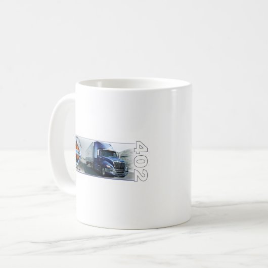 TSC LOCAL 402 Navistar-mok Koffiemok (Voorkant links)