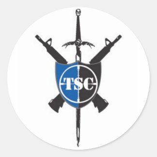 TSC-Stickers Ronde Sticker