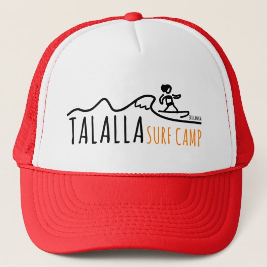 TSC Trucker Hat (rood) Trucker Pet (Voorkant)