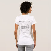 TSCHAA Homeschool Definition T-shirt (Achterkant volledig)