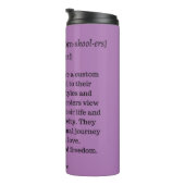 TSCHAA Tumbler Thermosbeker (Geroteerd rechts)