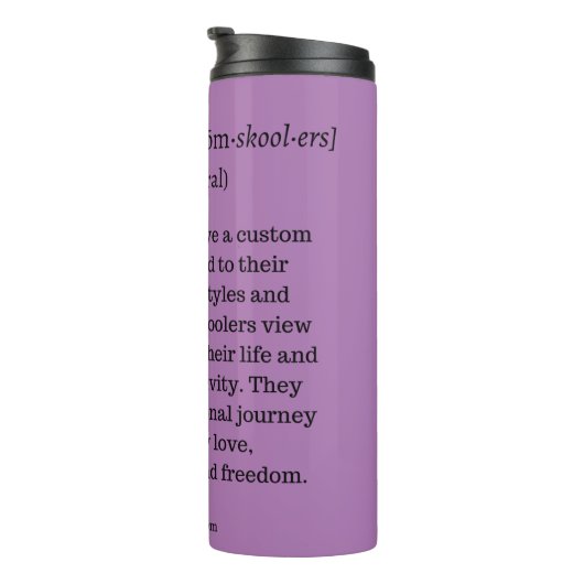 TSCHAA Tumbler Thermosbeker (Geroteerd rechts)