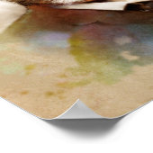 Tschaikowski/Tchaikovsky Portrait, Aquarell Style Poster (Hoek)