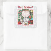 TSCHR1 VIERKANTE STICKER (Tas)