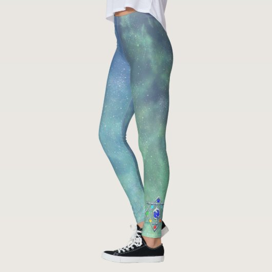 TSDS: Achtergrond van Justin en Miral Element Leggings (Links)