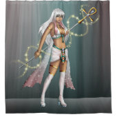 TSDS: Isis, godin van de Heilige Stoel Douchegordijn (Voorkant)