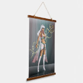 TSDS: Isis, godin van de Heilige Stoel Hangend Wandkleed (Gebogen)