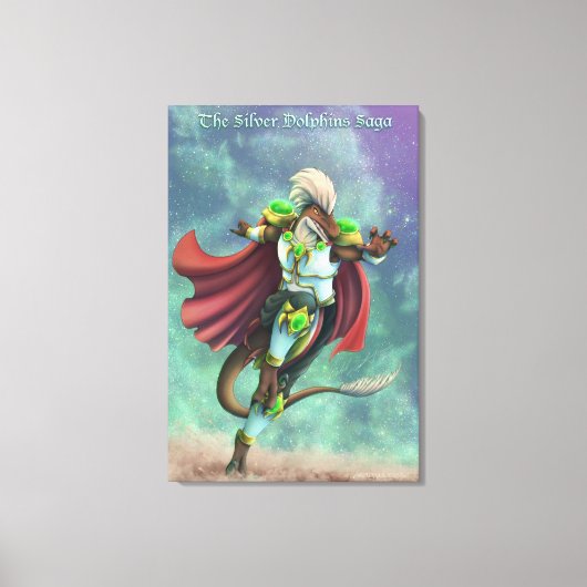 TSDS: Justin Arisdale Cover Art Solo Aarde Canvas Afdruk (Voorkant)