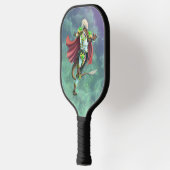 TSDS: Justin Arisdale en Miral Akemi Hoesje Art Pickleball Paddle (Links)