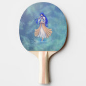 TSDS: Justin Arisdale en Miral Akemi Hoesje Art Tafeltennisbatje (Achterkant)