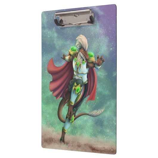 TSDS: Justin Arisdale Hoesje Art met Miral Klembord (Links)