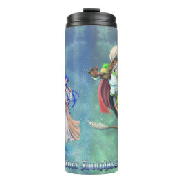 TSDS: Justin Arisdale Hoesje Art met Miral Thermosbeker