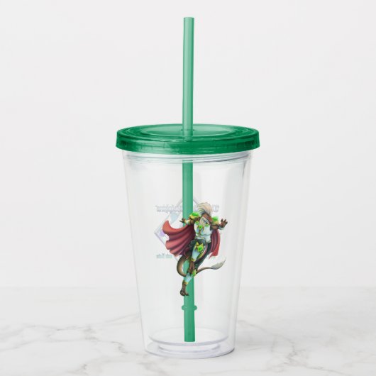 TSDS: Justin Arisdale Hoesje Art Solo Earth Acryl Drinkbeker (Voorkant)