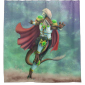 TSDS: Justin Arisdale Hoesje Art Solo Earth Douchegordijn (Voorkant)