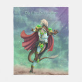 TSDS: Justin Arisdale Hoesje Art Solo Earth Fleece Deken (Voorkant)