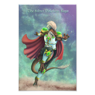 TSDS: Justin Arisdale Hoesje Art Solo Earth Foto Afdruk