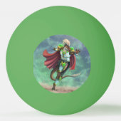 TSDS: Justin Arisdale Hoesje Art Solo Earth Pingpongbal (Voorkant)