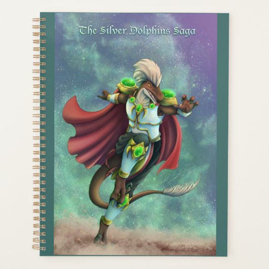 TSDS: Justin Arisdale Hoesje Art Solo Earth Planner (Voorkant)