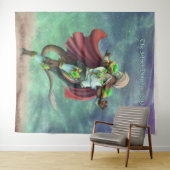 TSDS: Justin Arisdale Hoesje Art Solo Earth Wandkleed (In Situ (horizontaal))