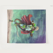 TSDS: Justin Arisdale Hoesje Art Solo Earth Wandkleed (Voorkant (horizontaal))