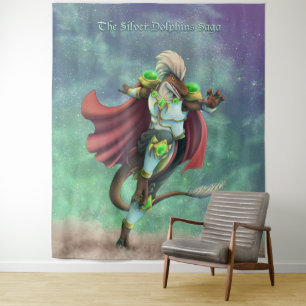 TSDS: Justin Arisdale Hoesje Art Solo Earth Wandkleed